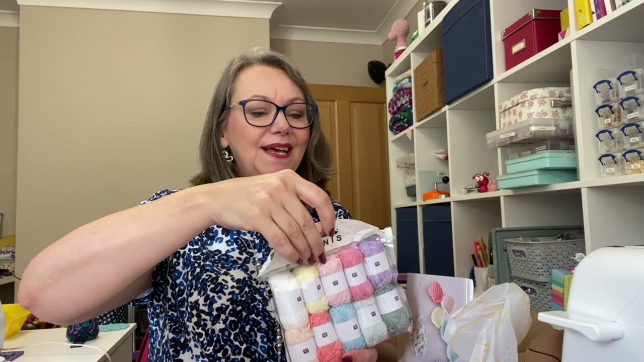 Unboxing the August Curate Crochet subscription box from Lottie & Albert