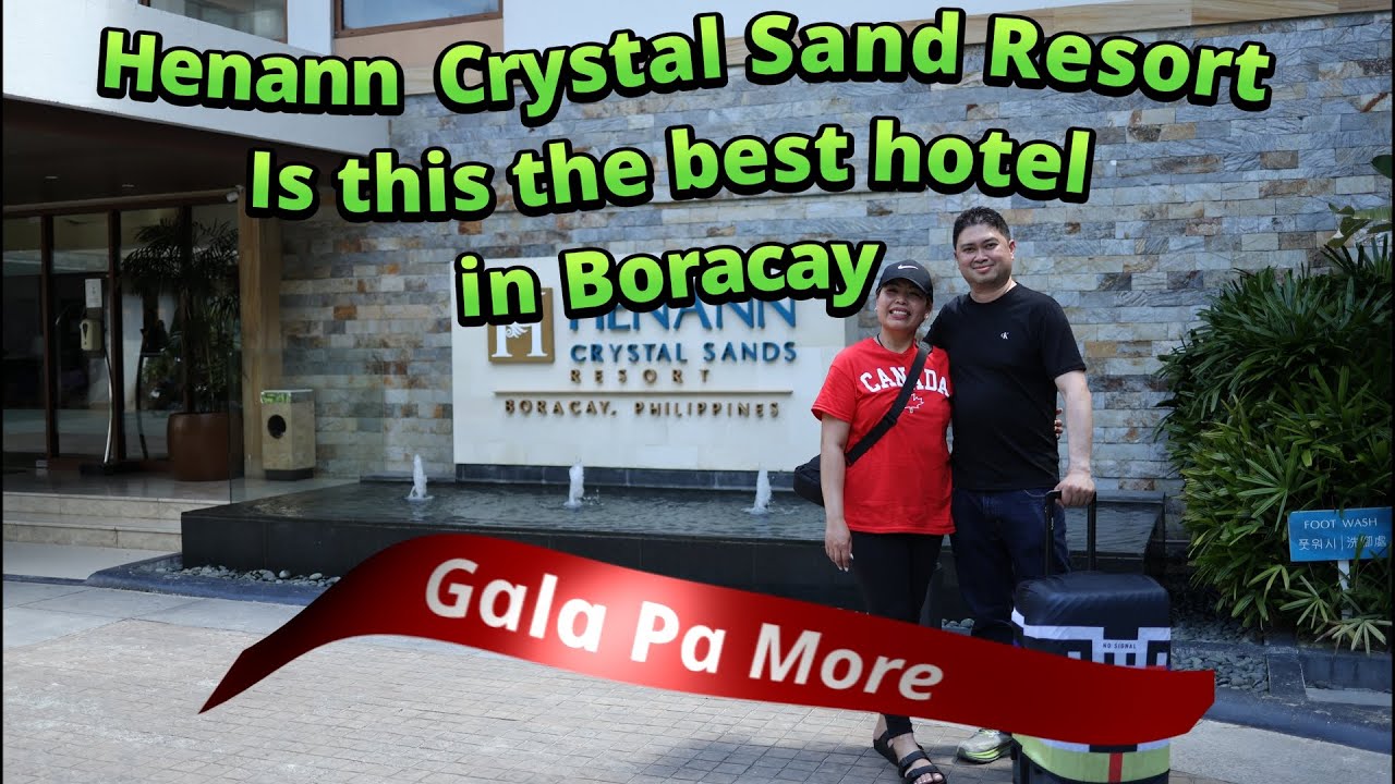 Henann Crystal Sand Resort - Is this the best resort in Boracay