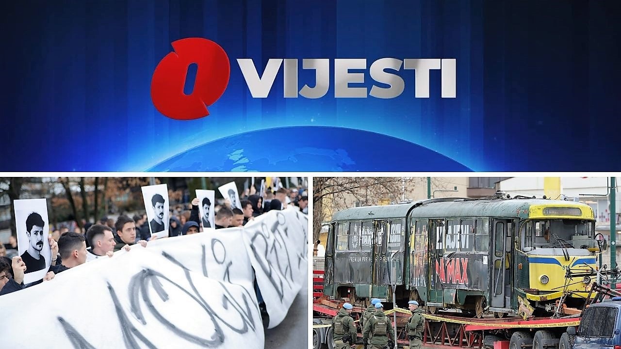O Vijesti: MUP KS o tramvajskoj nesreći u Sarajevu / Protesti građana nakon tramvajske nesreće