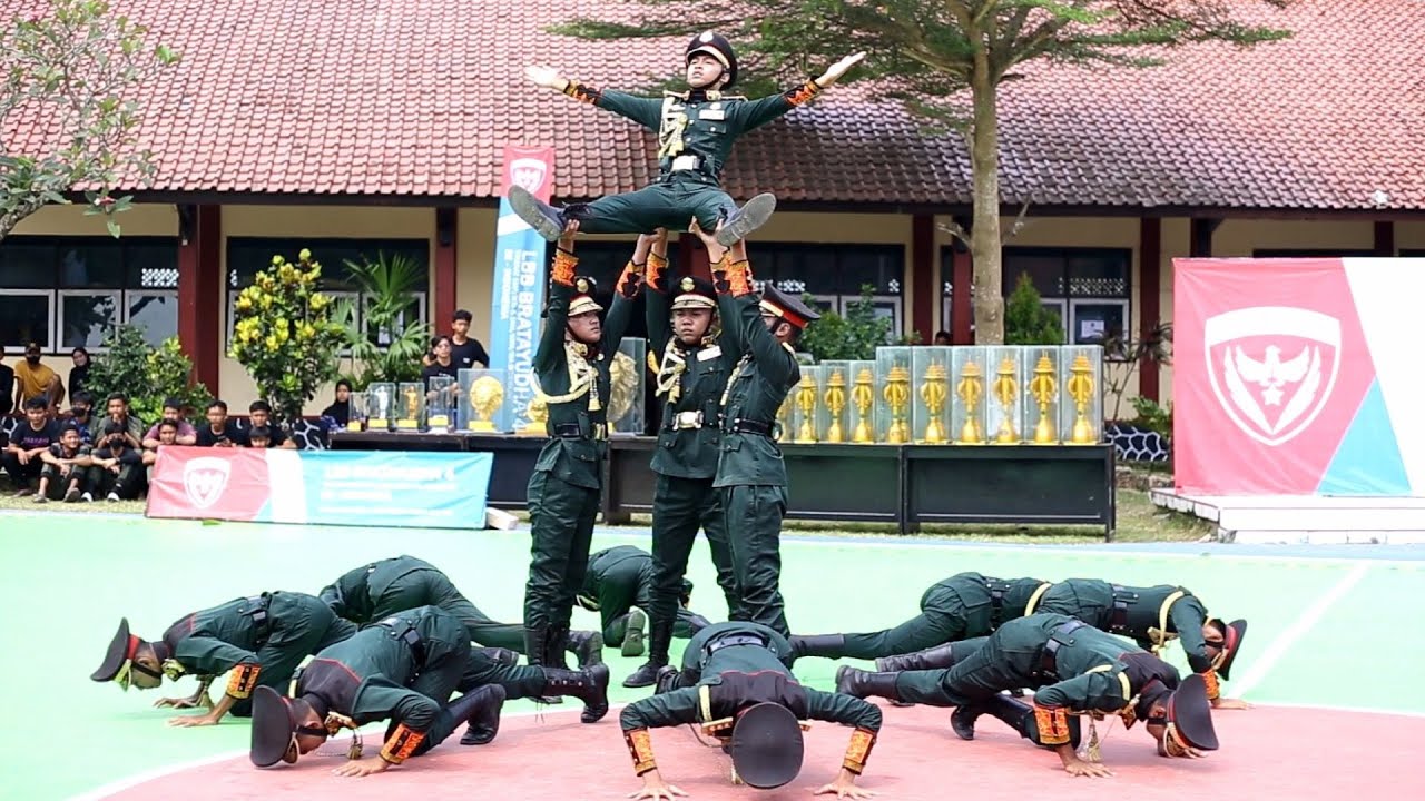 MERINDING! PASKIBRA MTSN 1 KABUPATEN SERANG LKBB BRATAYUDHA 4 2023