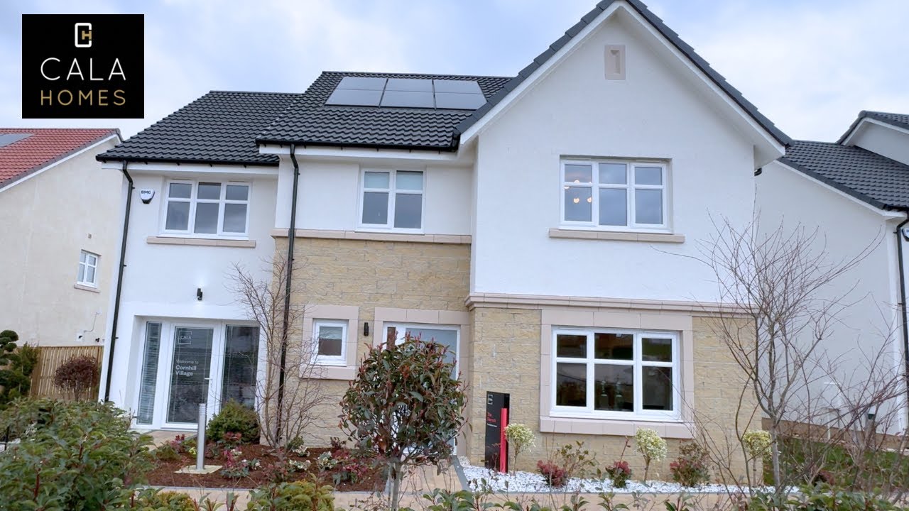 Cala Homes 5 Bedroom Detached UK NEW build House tour The Darroch Showhome