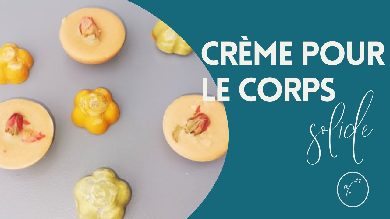 Comment faire une CRÈME SOLIDE au beurre de cacao ?