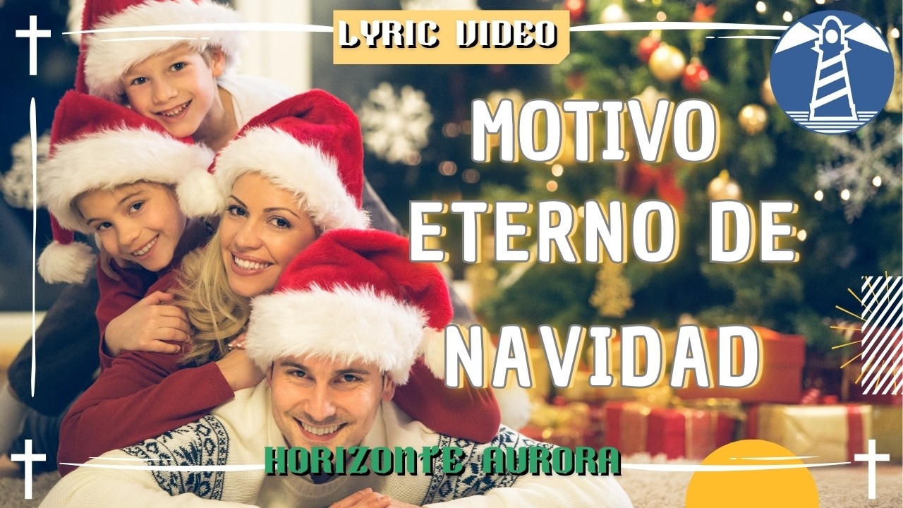 🎄Motivo eterno de navidad🎄/Música cristiana de Navidad - JESÚS razón de la navidad / Lyric video