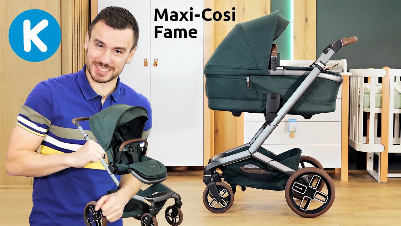 Maxi-Cosi Fame преміум коляска. Відео огляд дитячого візка новинки Максі Косі Фейм
