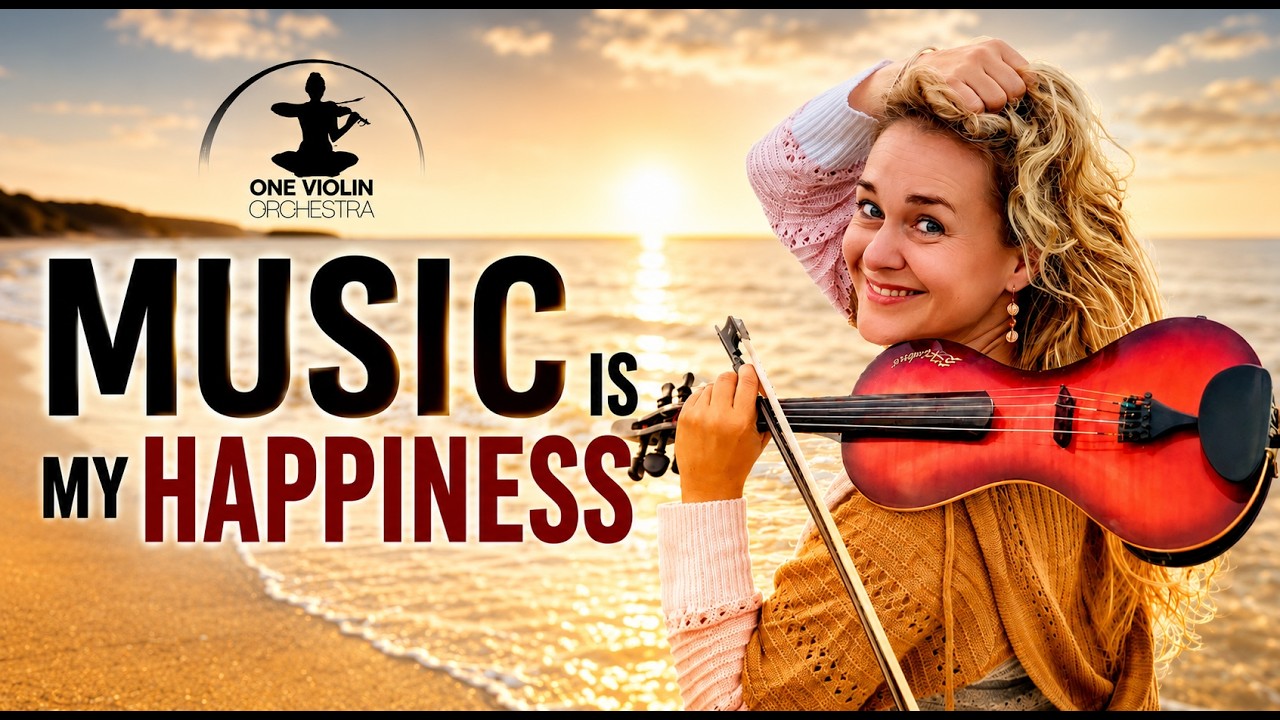 Music Is My Happiness ::: Official Music Video ::: ONE VIOLIN ORCHESTRA
