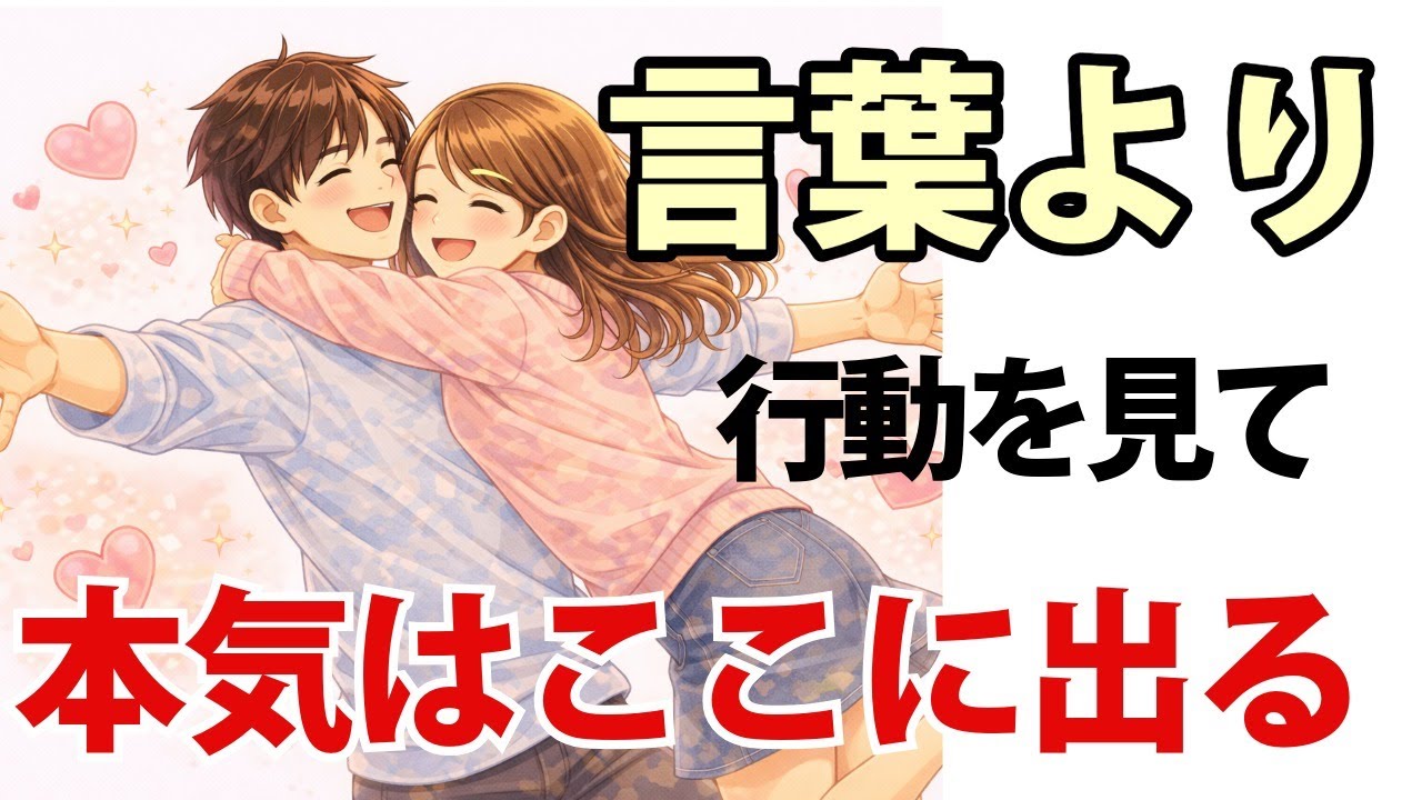 【恋愛心理】男の本気度は言葉より行動を信じて♡