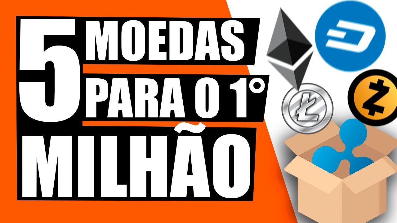 5 Criptomoedas PROMISSORAS Para Voc&ecirc; Investir At&eacute; o Primeiro Milh&atilde;o
