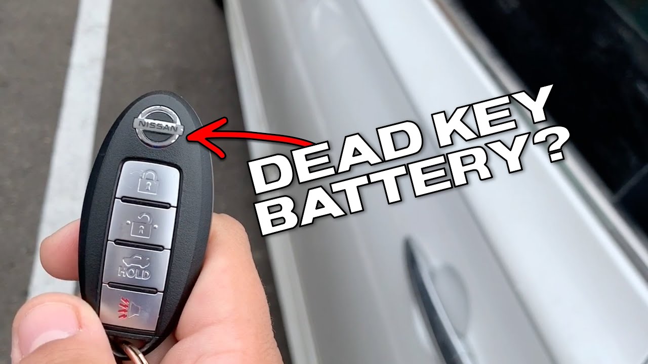 Как завести Nissan с севшей батарейкой брелока, кнопка запуска