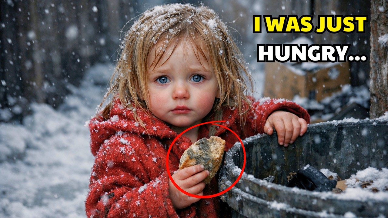 A BILLIONAIRE SAW A HUNGRY LITTLE GIRL SEARCHING HIS TRASH ON NEW YEAR’S EVE—ONE CHOICE CHANGED ALL