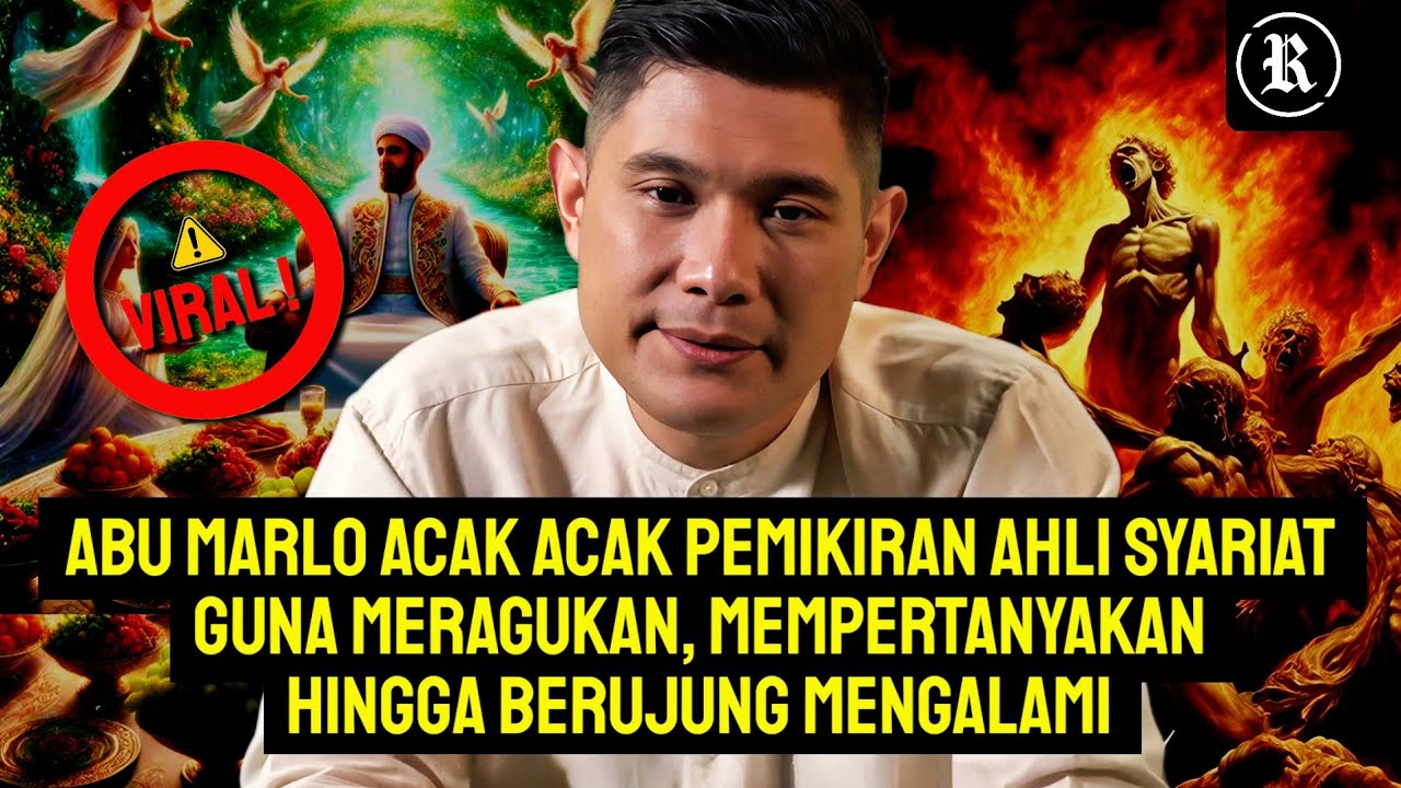 Viral❗Surga Neraka itu di akhirat dan akhirat itu di sini bukan di sana - Abu Marlo