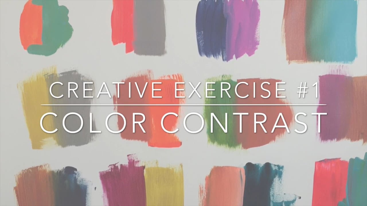 Flora Bowley's Studio Diaries: Exploring Color Contrast