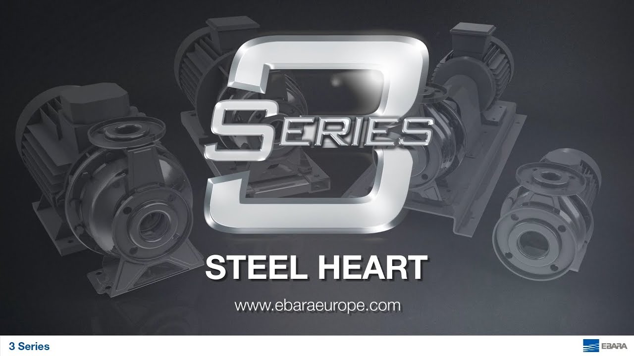 EBARA | STEEL HEART ปั๊มน้ำสแตนเลส | 3 Series