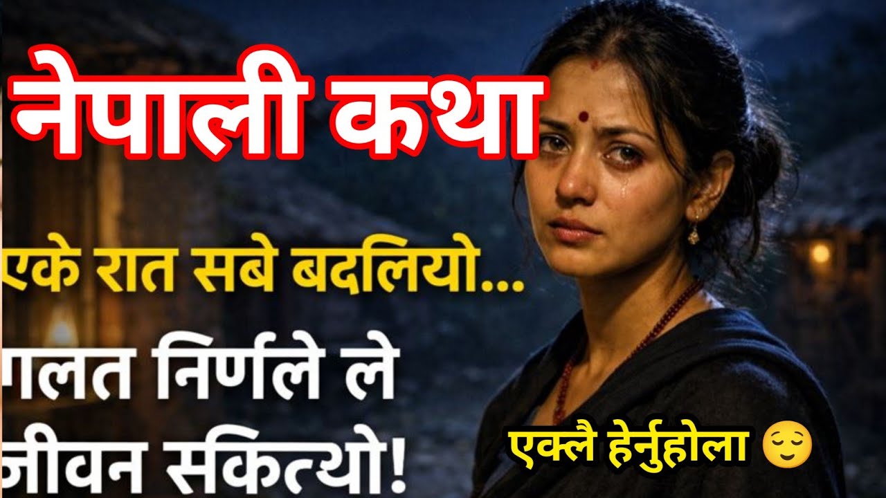 एकै क्षणमा सबै गुम्यो तर एउटै निर्णयले जीवन फेरियो | Nepali Emotional Story | motivational story