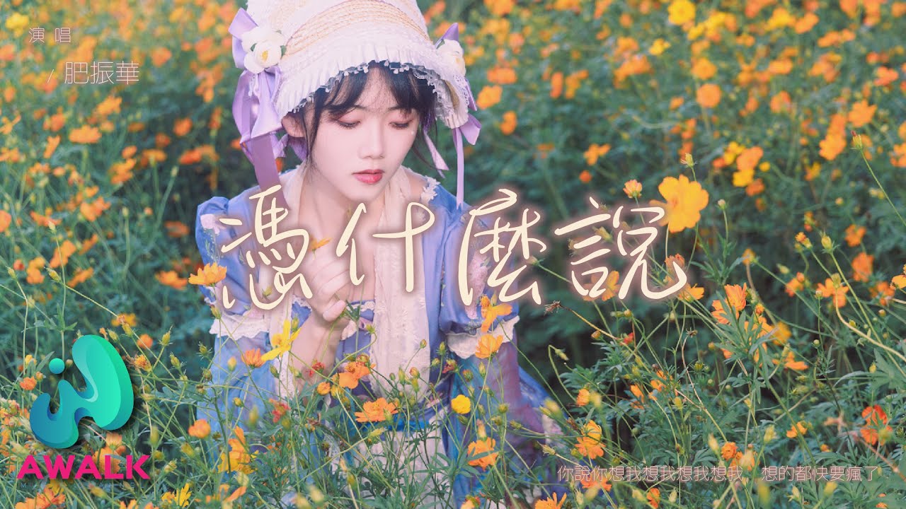 肥振华 - 凭什么说（女生版）（原唱：刘心）『你说你想我想我想我想我，想的都快要疯了。』【动态歌词 | Pinyin Lyrics】【十月新歌】【AWALK MUSIC】