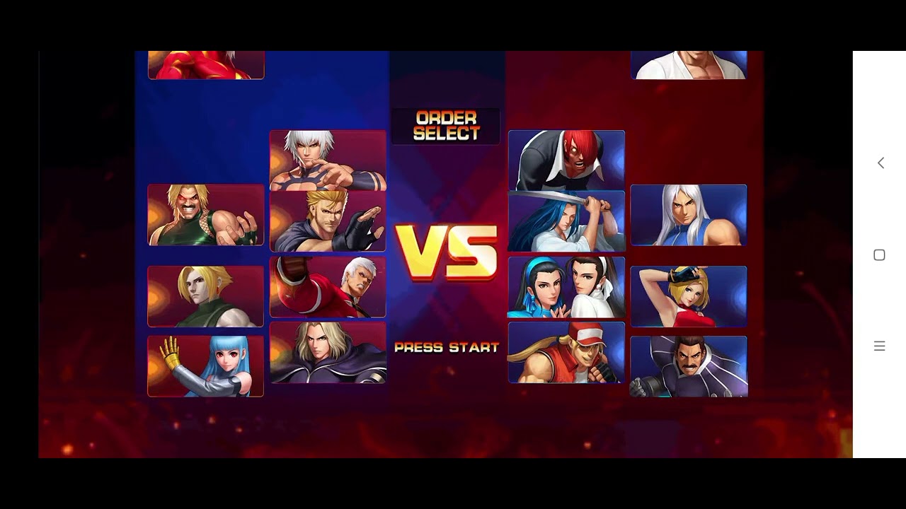 KOF 98 UM OL Peaks intensas