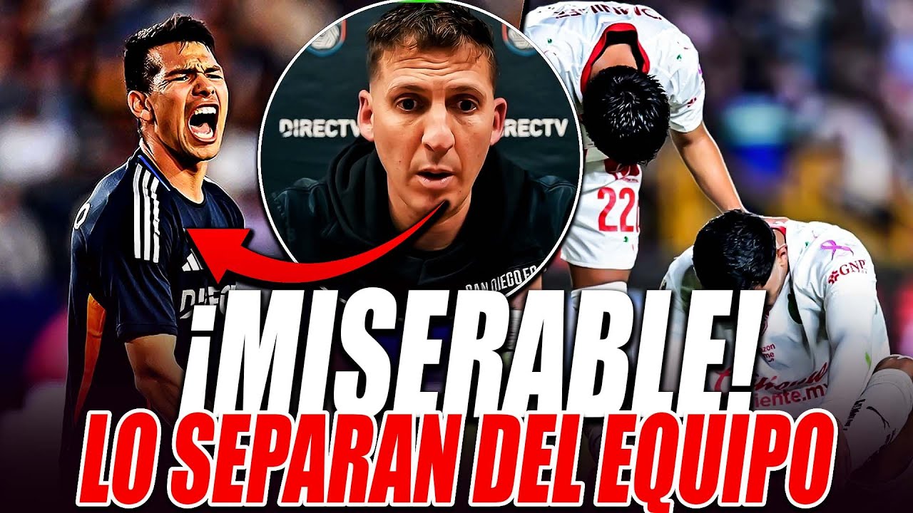 BRONCA con CHUCKY LOZANO lo SEPARAN | &iexcl;CHIVAS MISERABLES! | GIMENEZ VALIOSO en MILAN