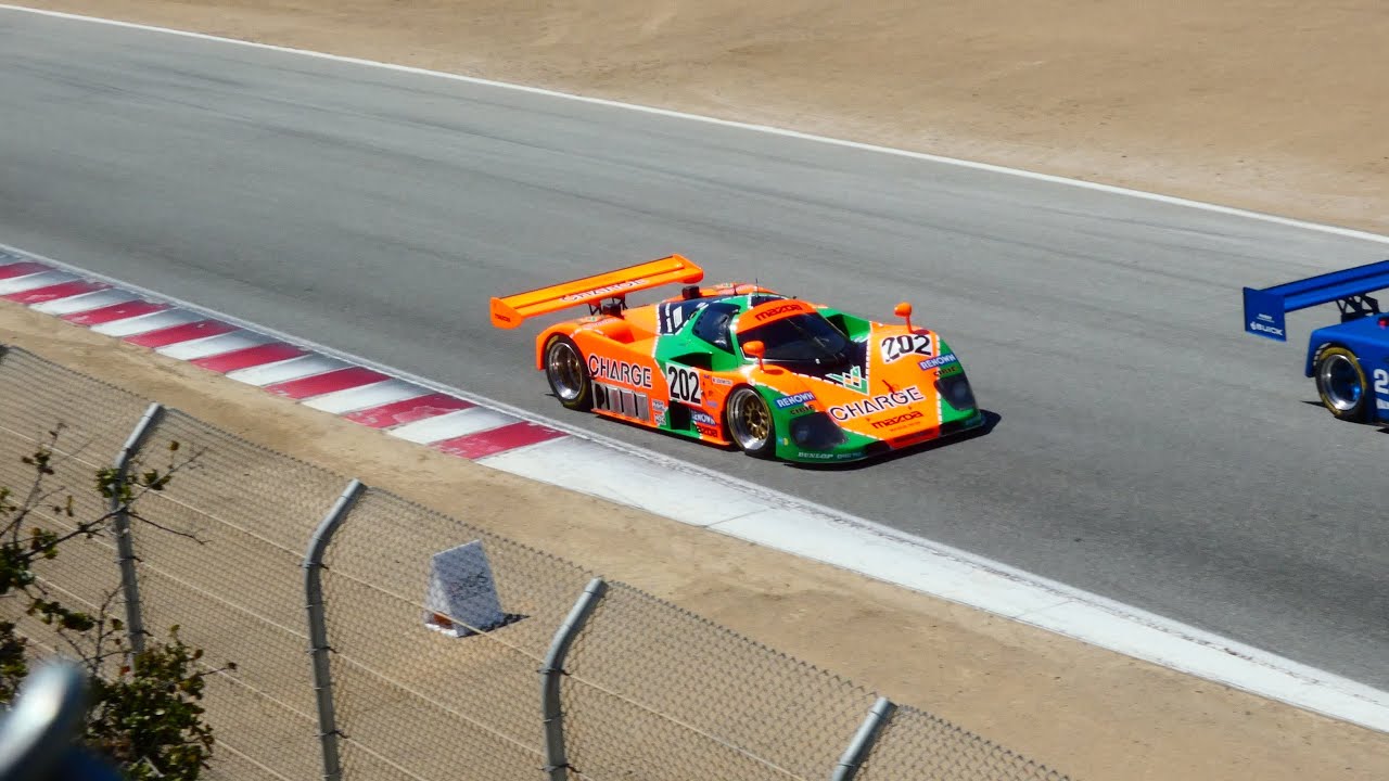 (3d binaural audio) Modern Gt1 and prototype sounds. Monterey Motorsport reunion 2022