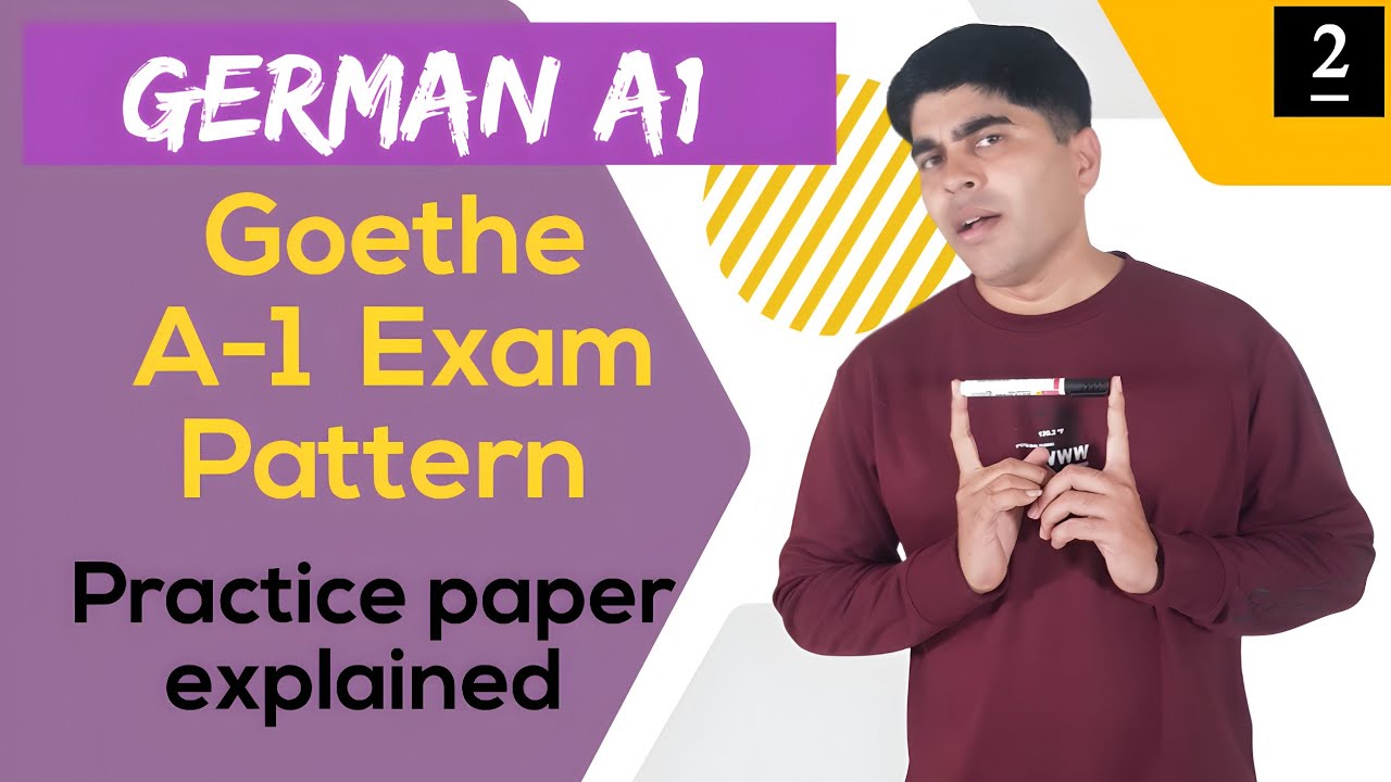 2️⃣ Goethe A1 Exam Pattern Explained | Step-by-Step Guide to Pass Easily.