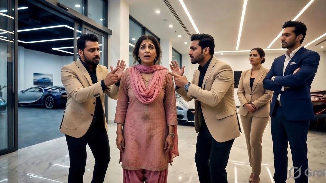 🔥 भिखारी समझकर शोरूम से निकाला… अगले दिन वही निकली कंपनी की असली मालिक!