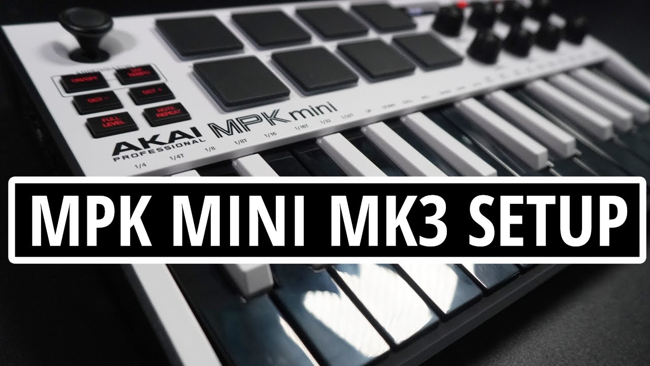 Полная настройка AKAI MPK MINI MK3: регистрация, загрузка программного обеспечения и пошаговая ин...