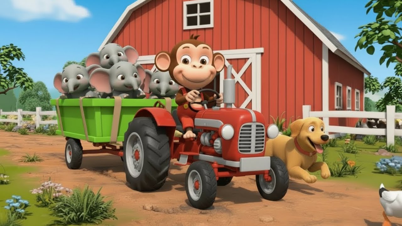 Monkey Funny | PiPi’s Tractor Engine FAILED — Everything Went Wrong