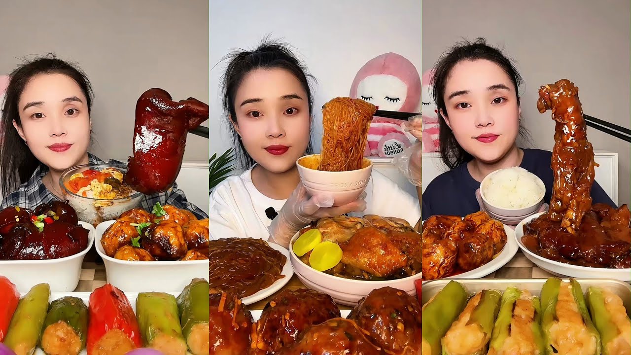 【ASMR】【MUKBANG】東坡肉 DELICIOUS PORK BELLY | EATING SHOW | CHINESE MUKBANG | 食べ | 吃播 LOVE EAT