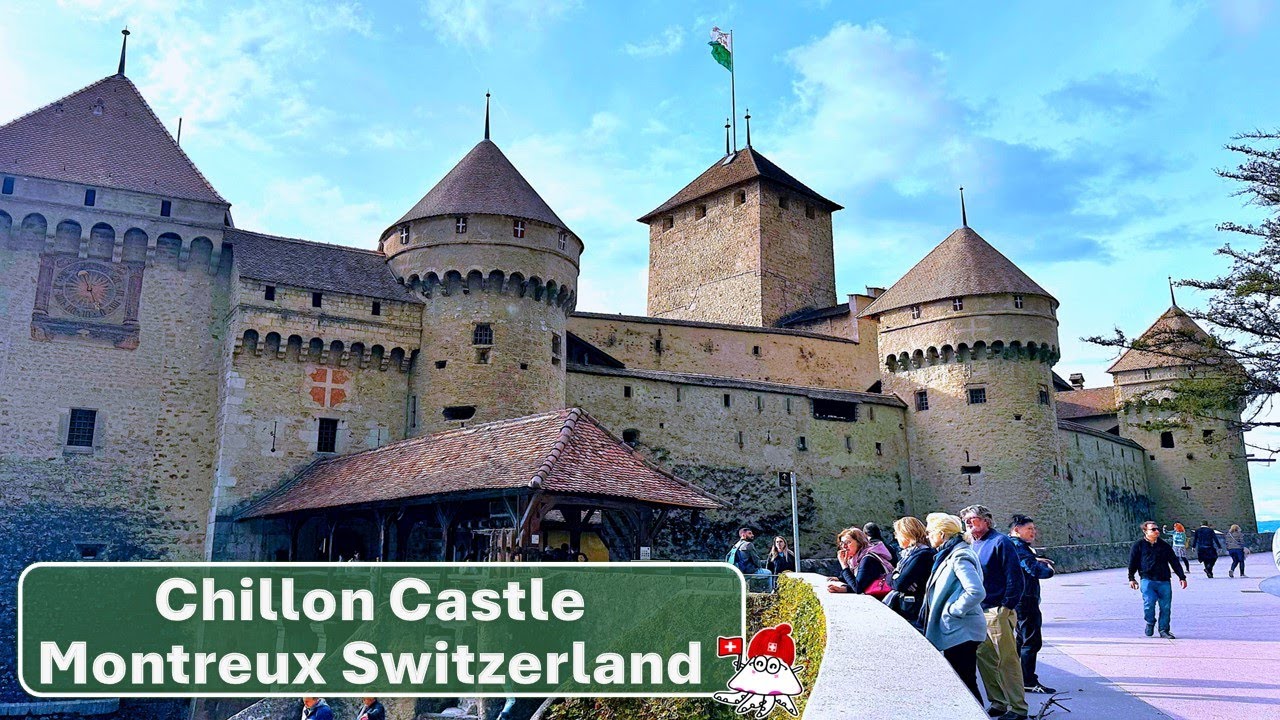 Chillon Castle Montreux, Switzerland 🇨🇭