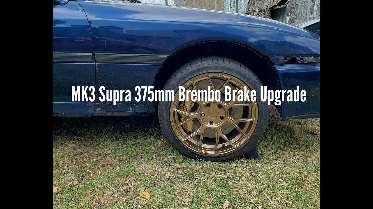 MK3 Supra Brembo Big Brake Kit with 375mm rotors