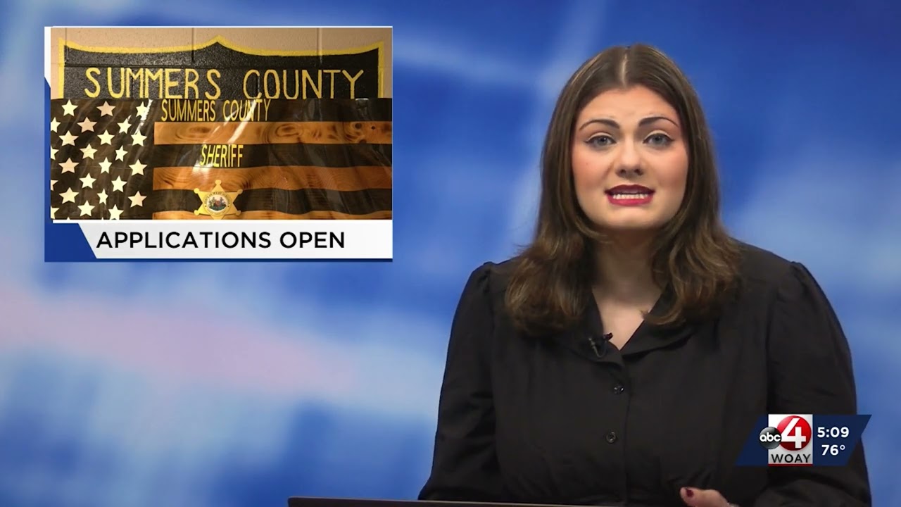 Summers County is hiring new Sheriff's Deputies