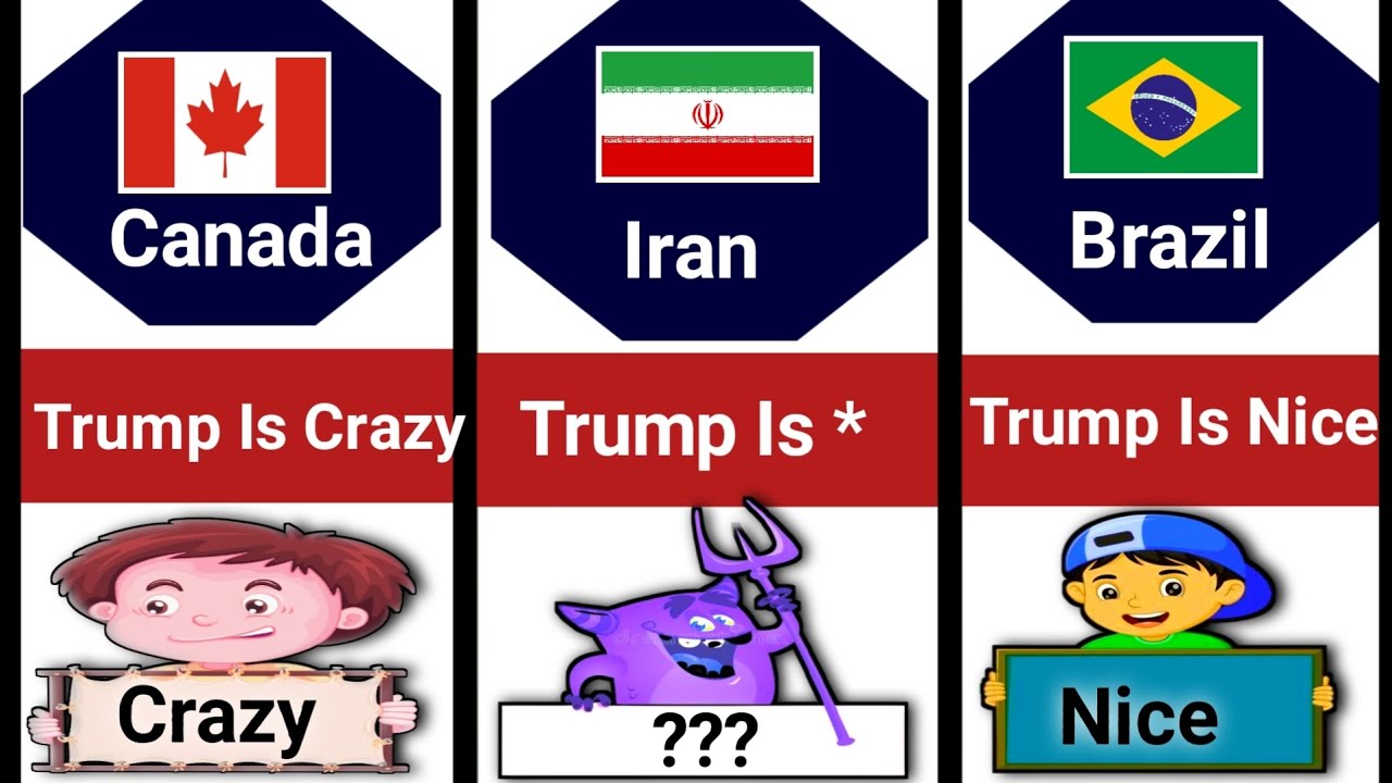 What Do Other Countries REALLY Think About DONALD TRUMP?