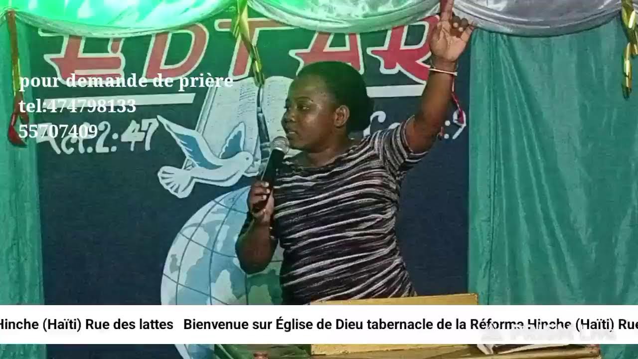38ème soirée de 40 jours de prière avec tabernacle de la réforme