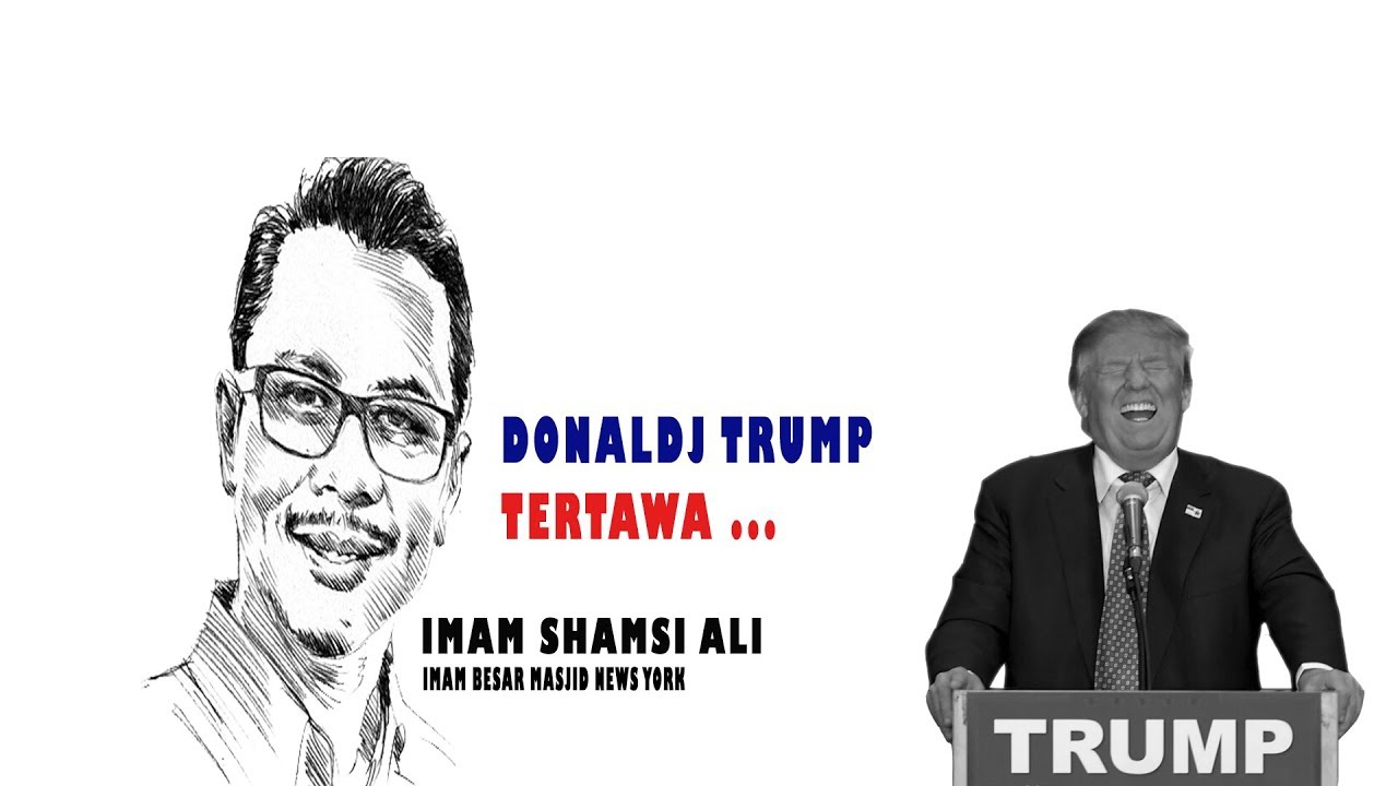 Donald Trump pun Terbahak-bahak, Shamsi Ali Imam Masjid Besar NEW YORK bag-5
