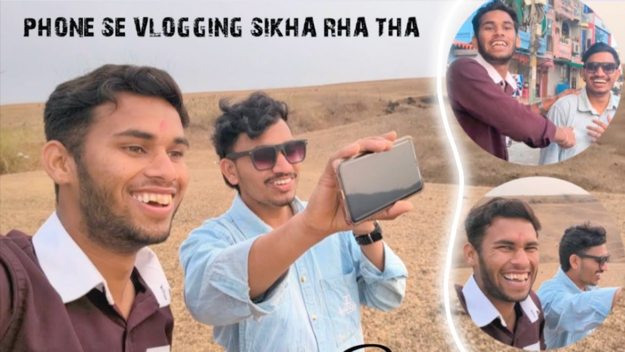 BHANDARE ME GAYE THE 😅 Bhai ko phone se vlogging sikha rha tha [ Part- 2 ]