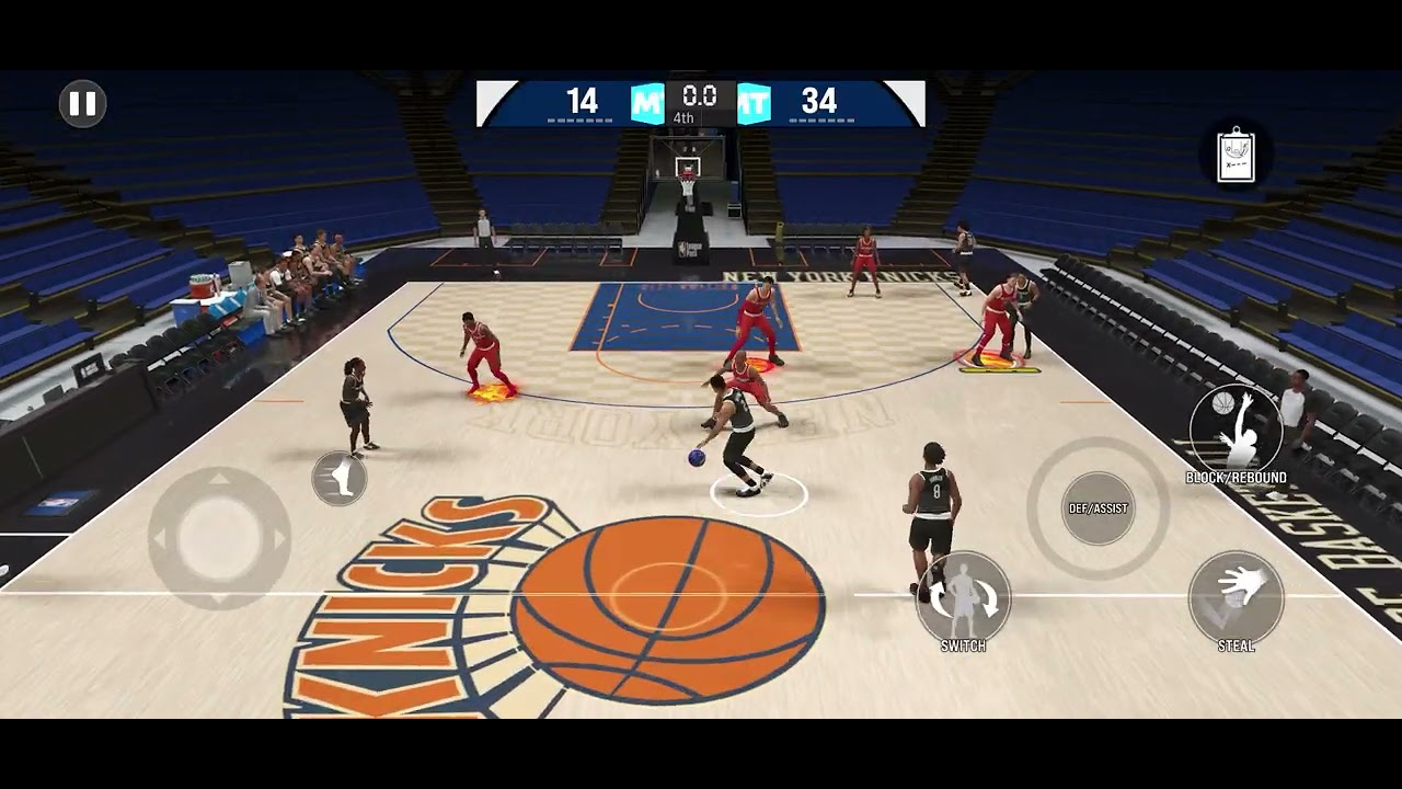 Getting a 30 point lead in 2k 5v5