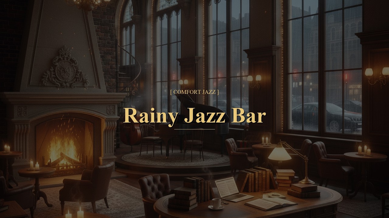 [ 𝐂𝐎𝐌𝐅𝐎𝐑𝐓 𝐉𝐀𝐙𝐙 ] Healing Jazz for Weary Hearts🌧️ l Warm Piano Jazz That Feels Like a Hug🔥