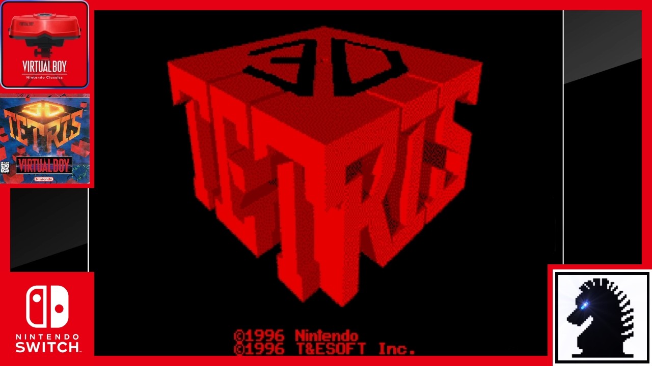 NS2 Nintendo Virtual Boy - Nintendo Classics #1: 3-D Tetris