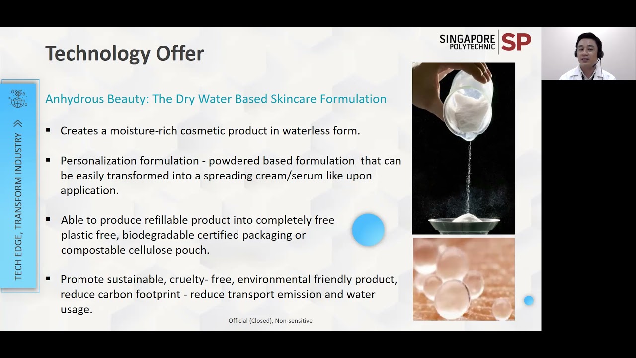 Anhydrous Beauty: The Dry Water Based Skincare Formulation