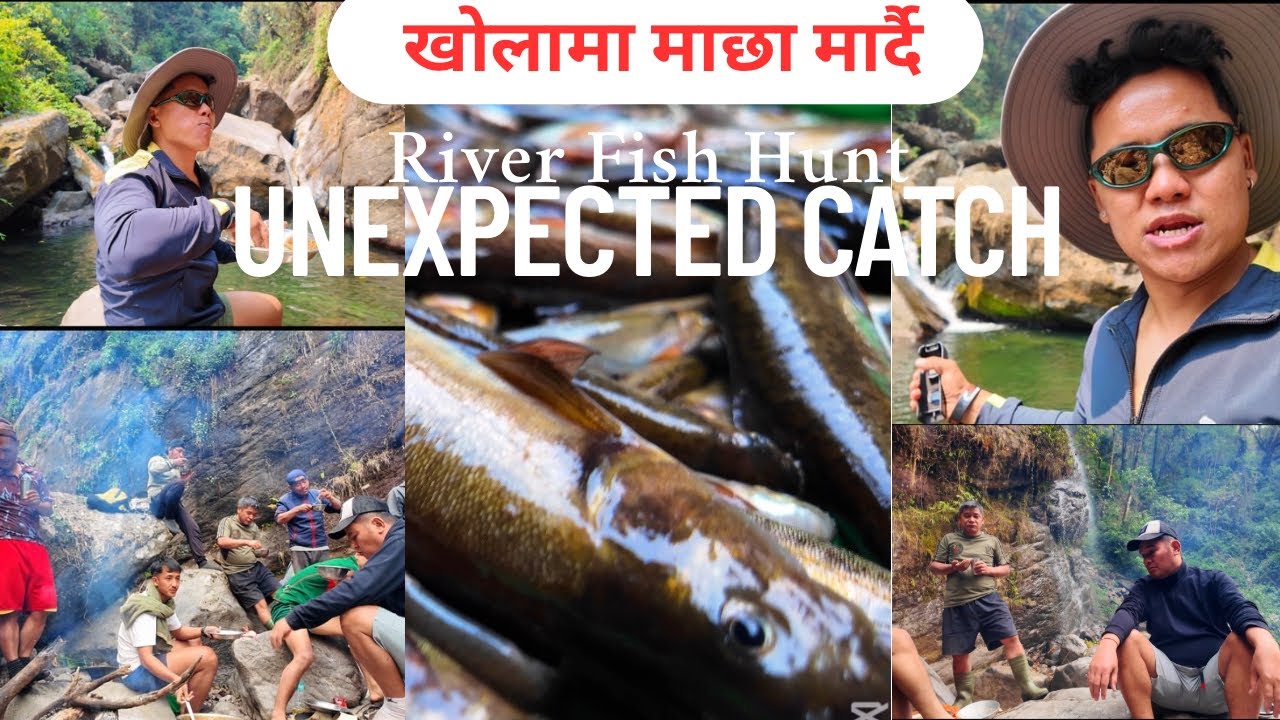 Exploring the River for a Fish Hunt – Full Catch & Cook | Singdi Village | DITULGRG 💪🏼