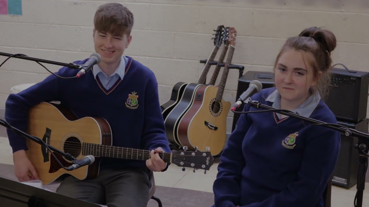 #STJsings4SVP 2022 Campaign. Fields of Gold performed by students in St Joseph's Rush