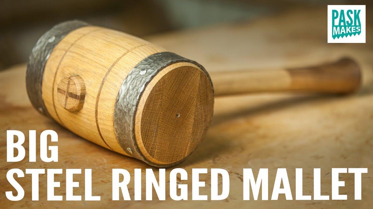 Big Steel Ringed Mallet