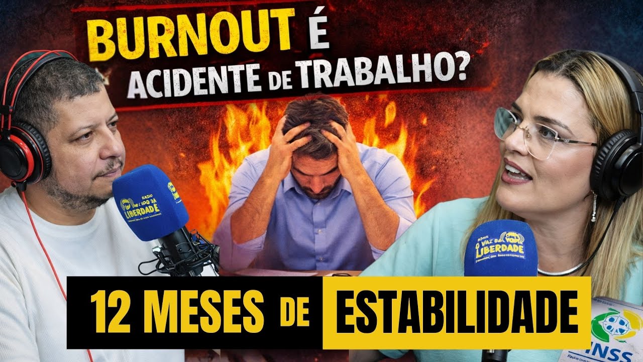 Burnout agora é acidente de trabalho? Saiba como garantir 12 meses de estabilidade