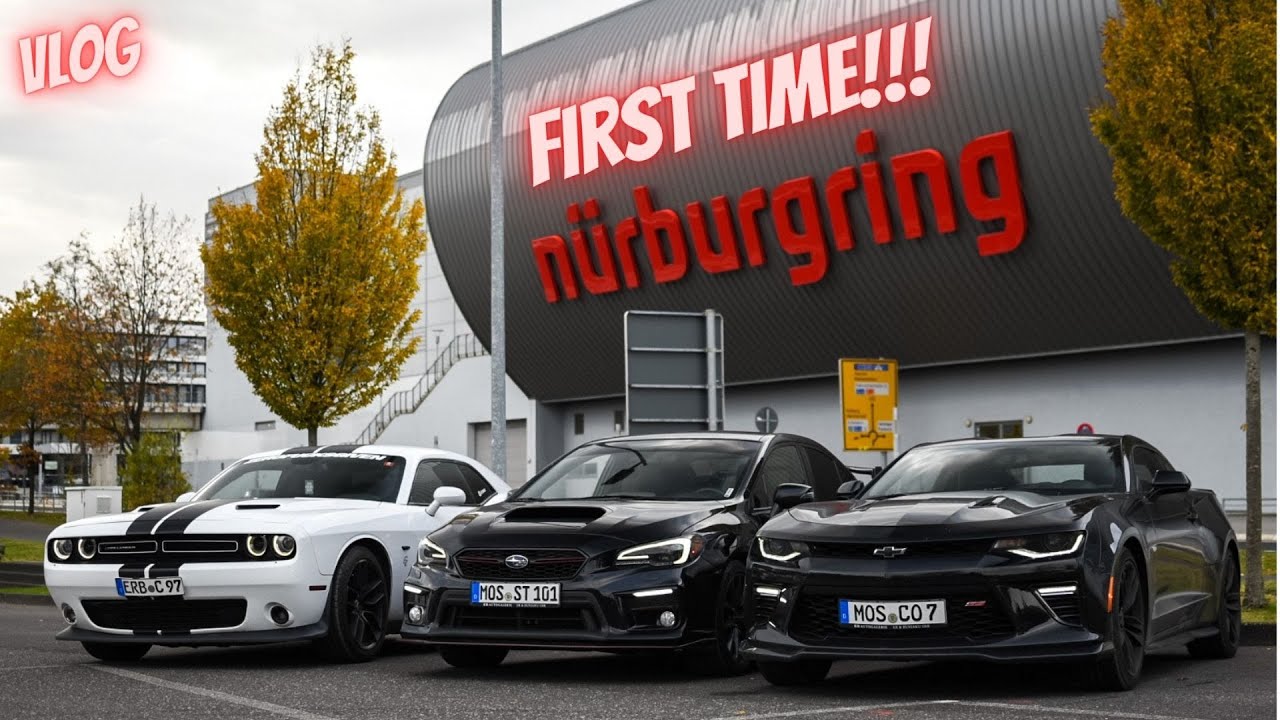 Nürburgring Vlog - Dodge Challenger VS Chevrolet Camaro VS Subaru Wrx / Touristenfahrten POV Onboard