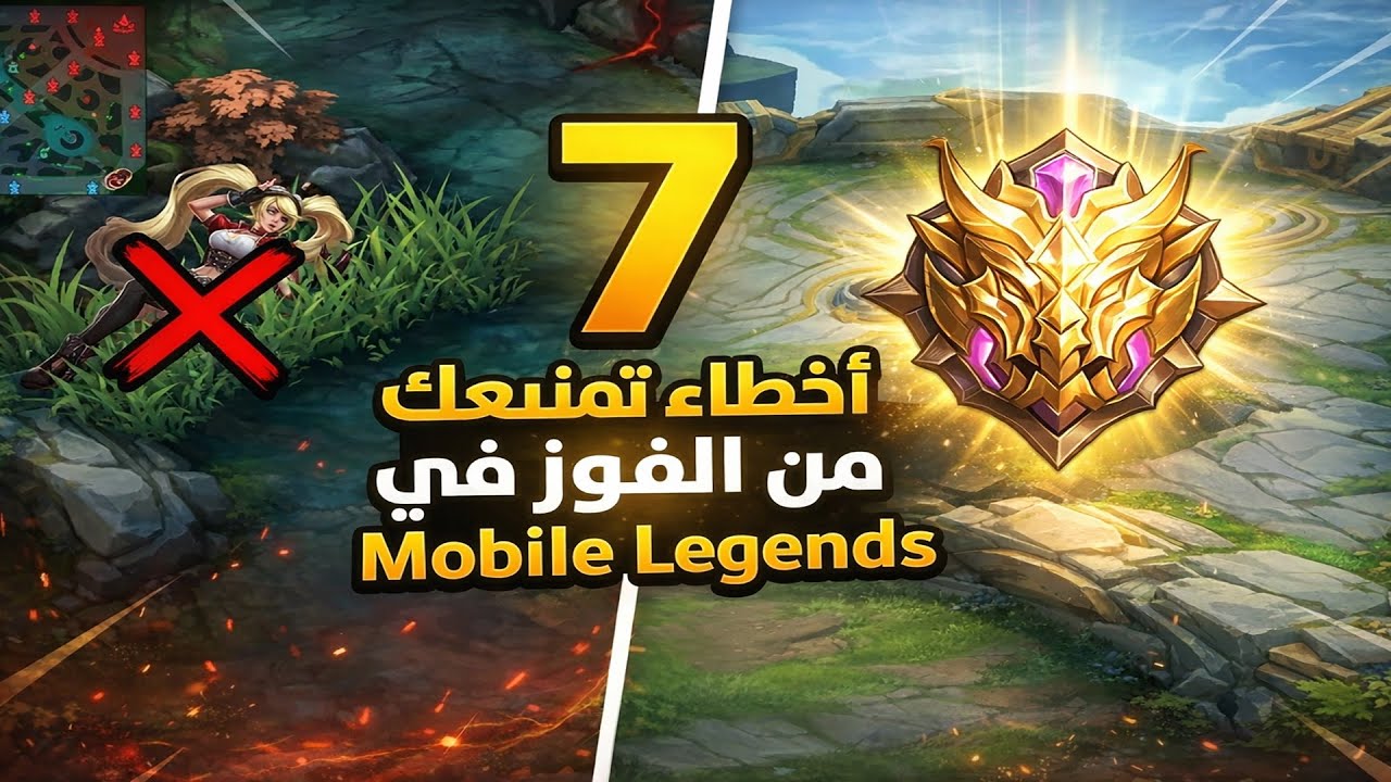 لماذا تخسر دائماً ؟ 7 أخطاء كارثية تدمر رتبتك في Mobile Legends