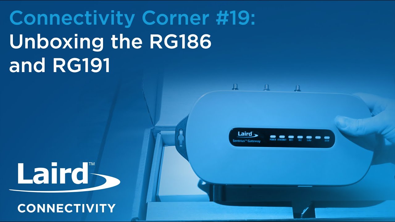 Episode 19: Unboxing the Sentrius RG186 and RG191