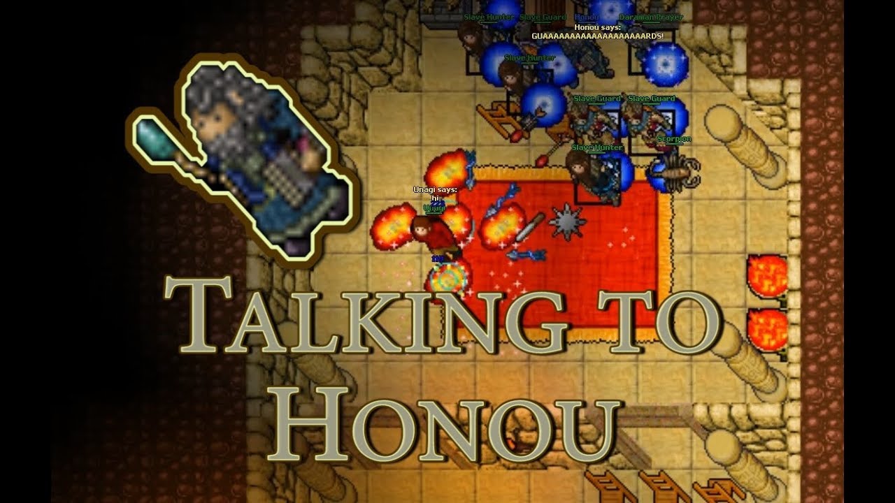 MEDIVIA - Talking to NPC Honou [Darashia Faction]