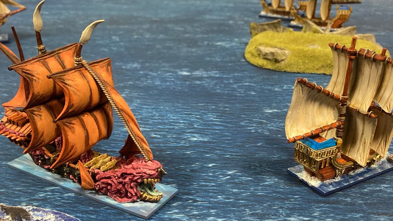 Armada by Mantic Games, Battle Report Basilean’s versus Twilight Kin 2.