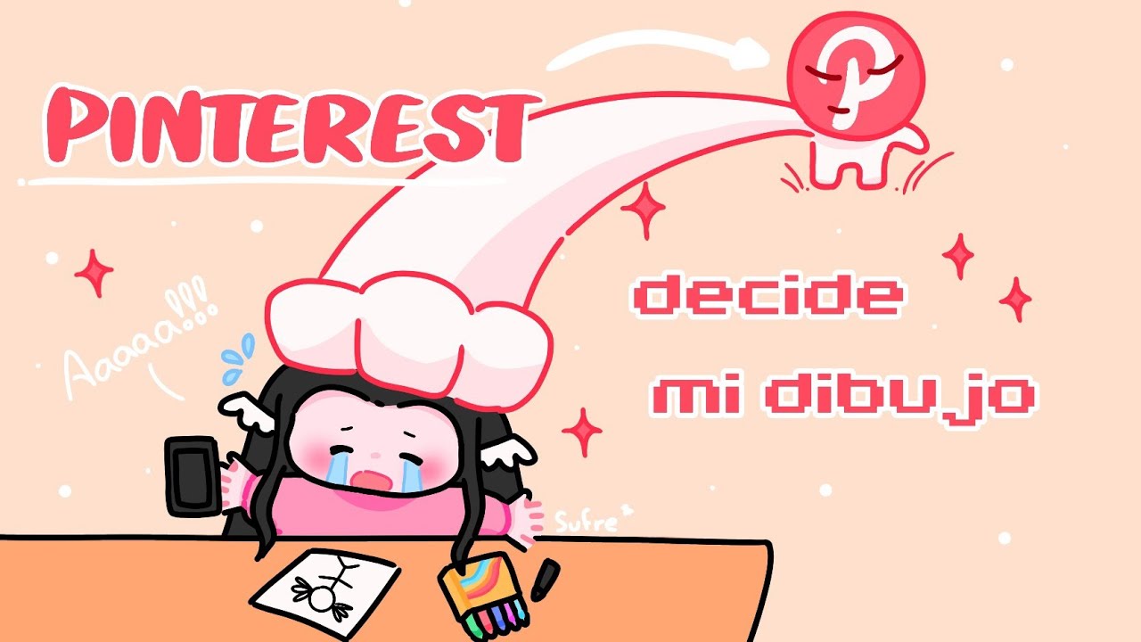 PINTEREST DECIDE MI DIBUJO 📌🎨😭💔primer video del canal 🌱 | tasiliin