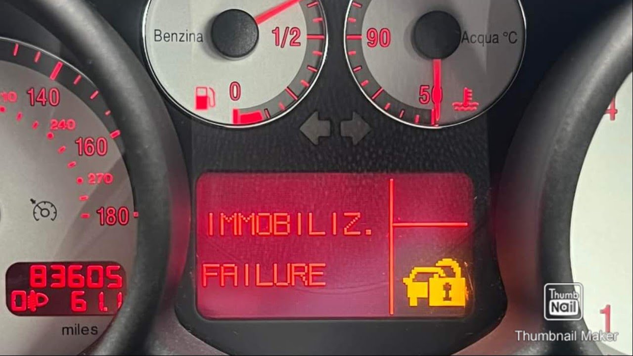 Immobilizer errors and strange symptoms in the throttle body. Tests and diagnostics.