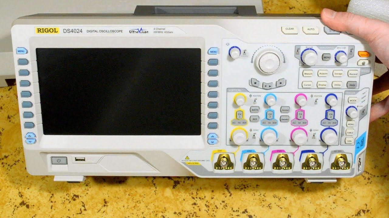 Распаковка осциллографа Rigol DS4024 (DS4000)