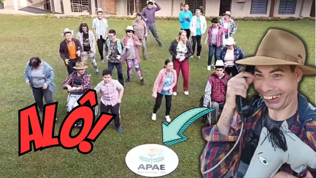 APAE da inicio ao Projeto Clip Inclusivo com a música Clima de Rodeio.